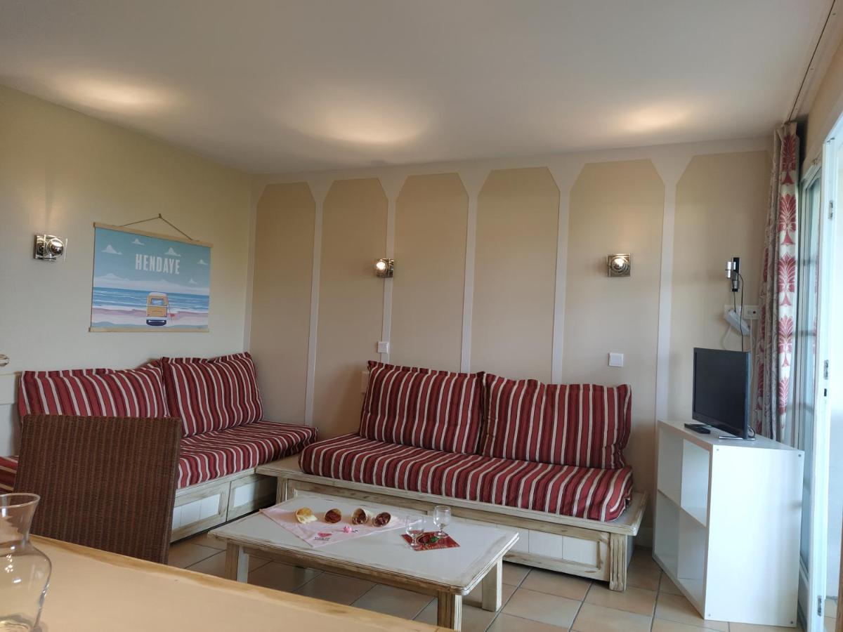 Lasaitasuna Urruñan T2 terrasse et piscine Urrugne Extérieur photo